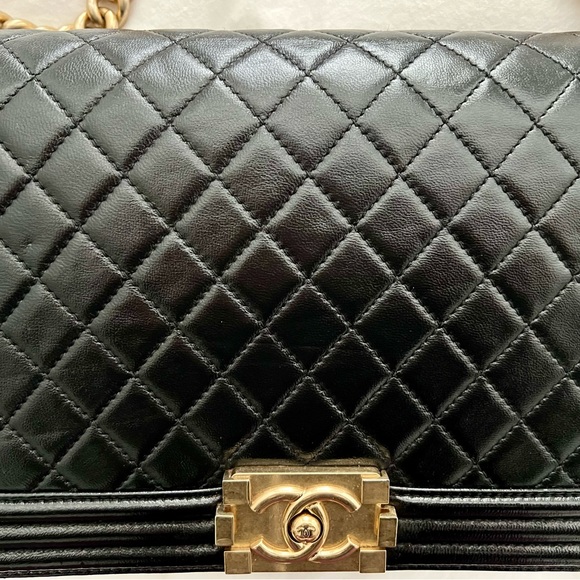 Chanel le boy Medium bag - Picture 10 of 11